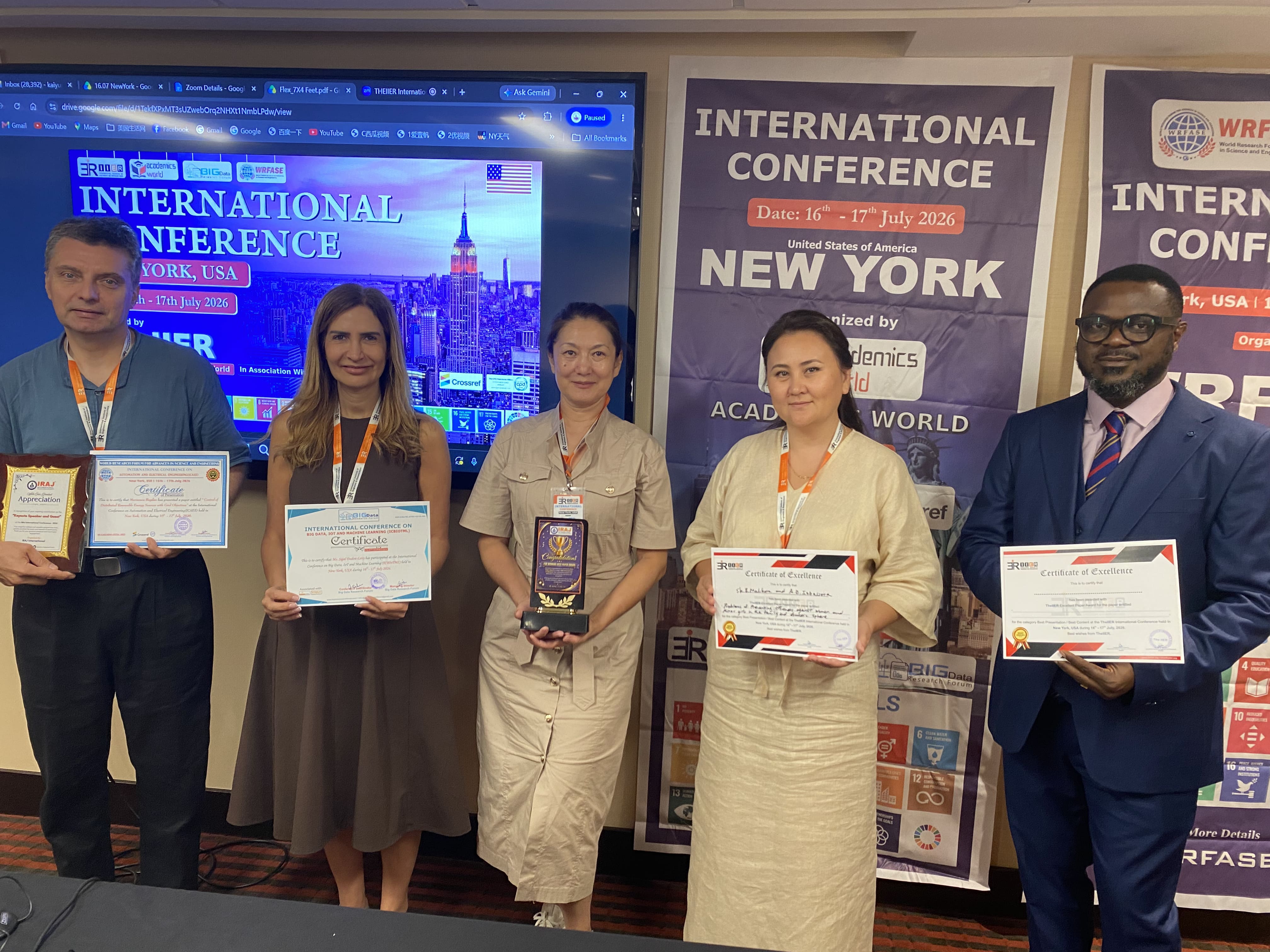 WRFASE INTERNATIONAL CONFERENCE 16TH JULY 2026, NEW YORK, USA